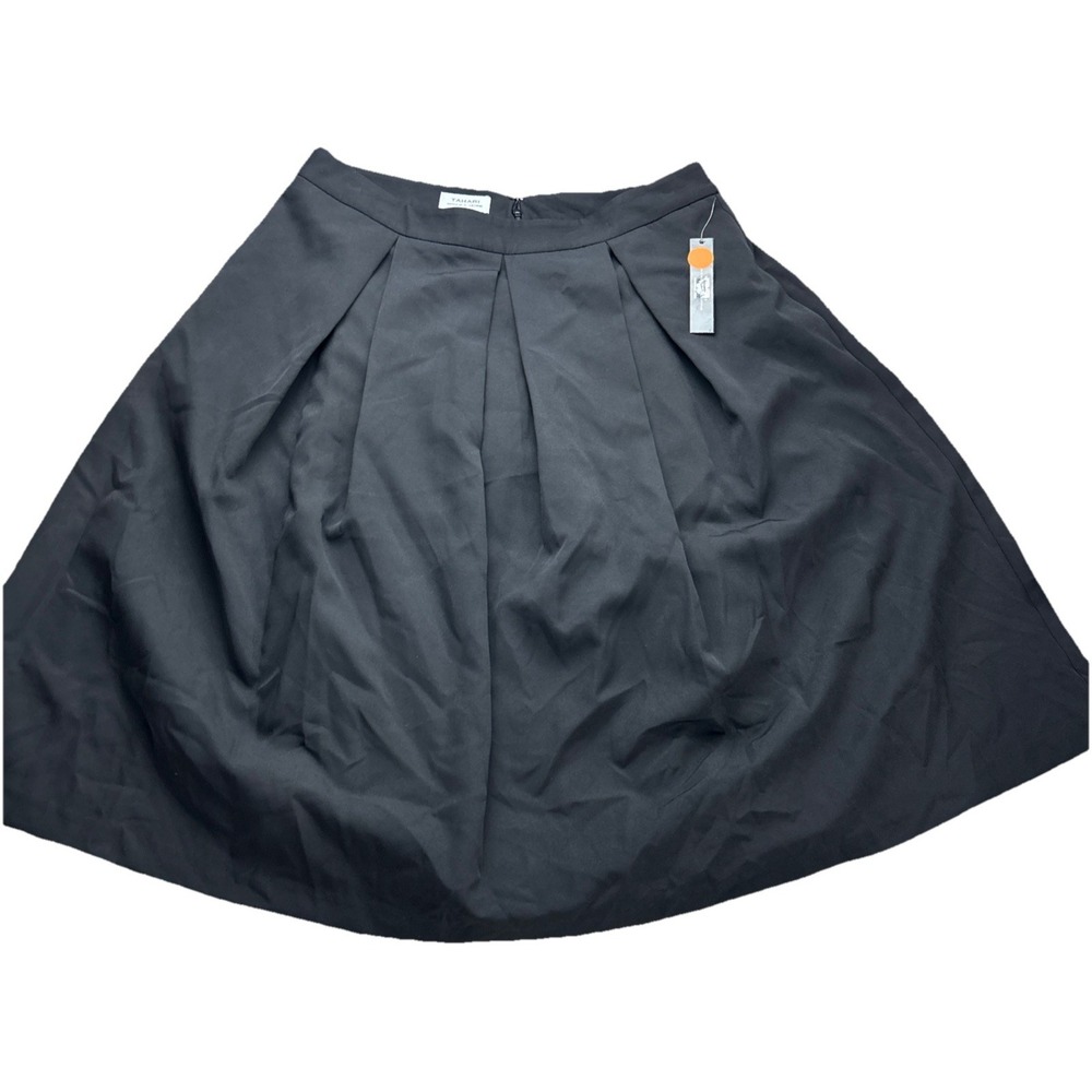 tahari arthur s levine Womens Skirt Size 14 Black TSMS0WS208
